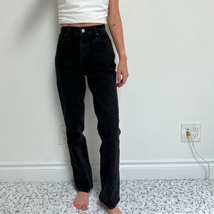 Abercrombie high rise 90’s straight